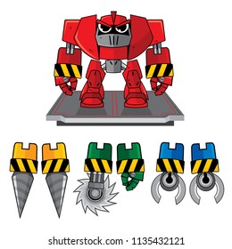 Character design - Red Robot