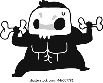 Character design skull exercises.