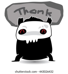 Character design skull thanks