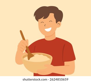 character design is stirring the dough