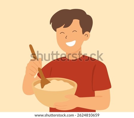 character design is stirring the dough