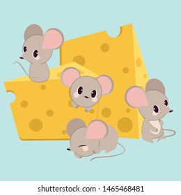  The character of doodle mouse sitting and sleeping with cheese in cute flat vector style. Illustration about mouse for graphic,content , banner, sticker and greeting card.
