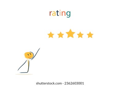 The character evaluates work, service, services, work. Five stars, the highest rating and the best service