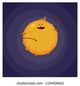 Character, fun Sun