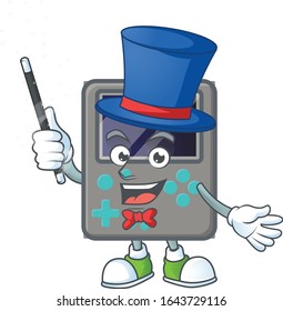 A character of game console performance as a Magician