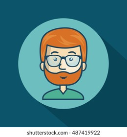 character guy avatar internet graphic