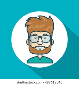 character guy avatar internet graphic