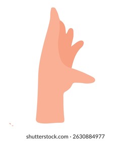 character hand poses element design stock