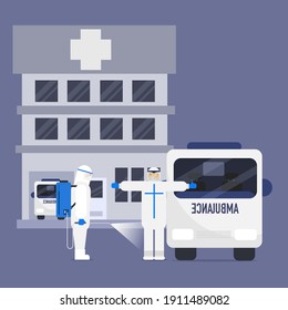 Character of a healthcare decontamination.