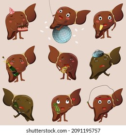 character human organ liver health