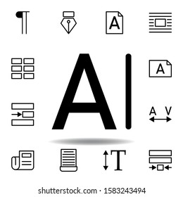 character icon. Can be used for web, logo, mobile app, UI, UX