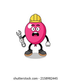 Ilustración de caracteres de globo con error de 404 , diseño de caracteres
