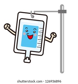 Character Illustration of drip