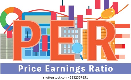 Character illustration of Price Earnings Ratio