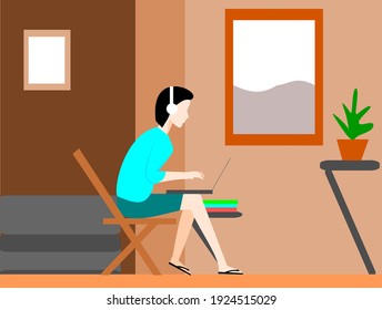 character illustration work from home