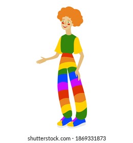 Character LGBT lgbtq love freedom diversity support happy