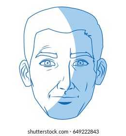 character man face comic pop art