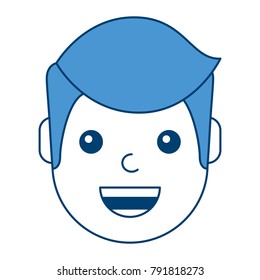 character man face laughing happy image
