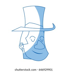 character man host circus show image