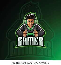Character Mascot Design for Gamer 