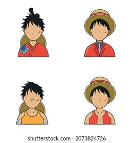 character modern cartoon flat icon uniform collection illustration group set background wallpaper cute man woman people answer doctor human icon set material occupation banner job worker female