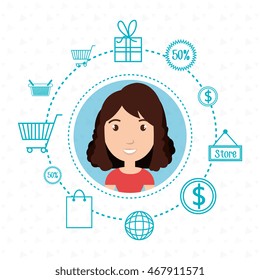 character money buy web vector illustration graphic