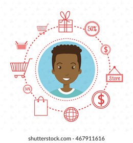character money buy web vector illustration graphic