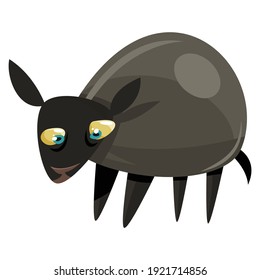 Character from the monsters collection, Ugly-Duck. The misfit and iconic black sheep.