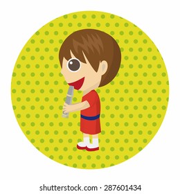 character musician theme elements