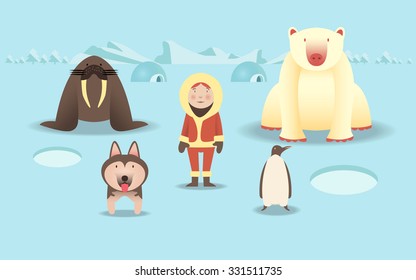 character of North Pole lifes