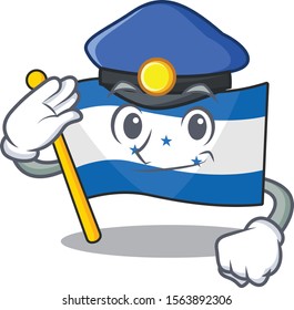 character on the cartoon flag honduras police