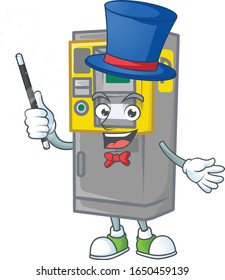 A character of parking ticket machine performance as a Magician