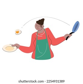 character people cooking vector illustration