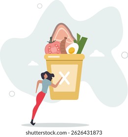 Character. reducing food waste. character life .