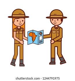 character safari concept