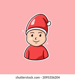 character with santa claus theme