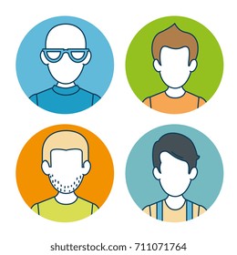 character set avatar icon