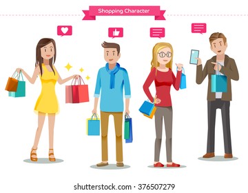 Character of shopping.Met by chance. Purchase has been completed. Dialogue in the mall.Describing the features of the product.