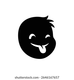 Character Silly Expression With Tongue Out Playful Mood
