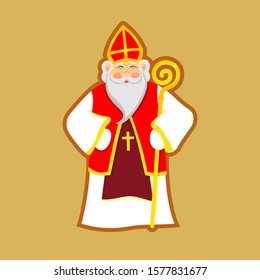 Character, St. Nicholas, winter holidays and Sinterklaas . 
Character of Christianity and Slavs