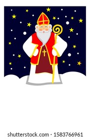 Character, St. Nicholas, winter holidays and Sinterklaas . Character of Christianity and Slavs. 
letter to saint nicholas.