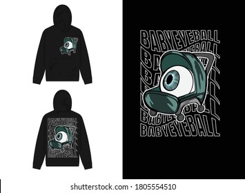 Character Streetwear Hoodie
Baby Eye Ball Design