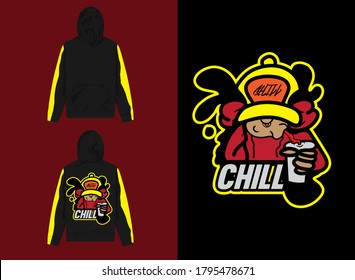 Character Streetwear Hoodie
Chill Hiphop Boy Design