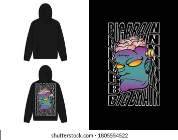 Character Streetwear Hoodie
Franklin The Big Brain Design