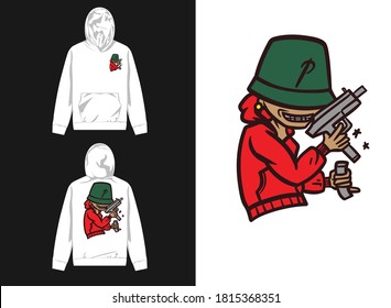 Character Streetwear Hoodie
Gangster Boy