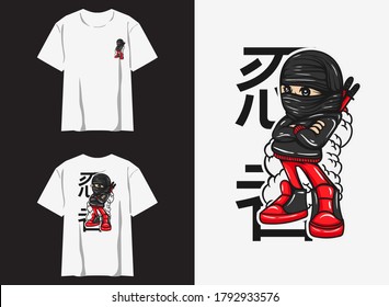 Character Streetwear T Shirt
Character , Ninja
Translate : " Ninja "