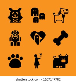 character, structure, flower and princess icon set. Vector illustration for web and design.