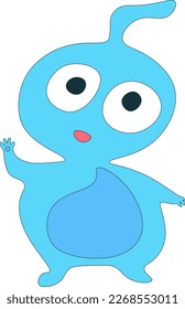 El personaje que te saluda. 