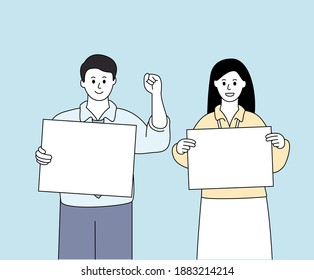 Character that means to overcome difficult situations altogether illustration set. office, company, paper, banner. Vector drawing. Hand drawn style.