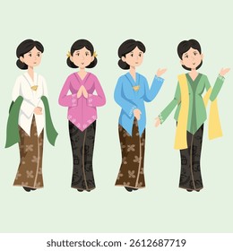 A character in traditional dress, suitable for cultural presentations and educational content.
